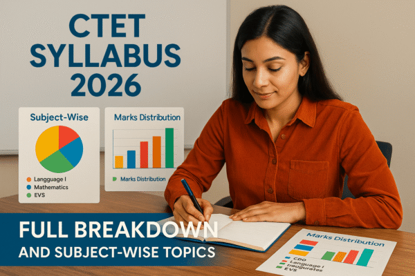CTET Syllabus 2026 – Full Breakdown | CTET पाठ्यक्रम 2026 – संपूर्ण विश्लेषण